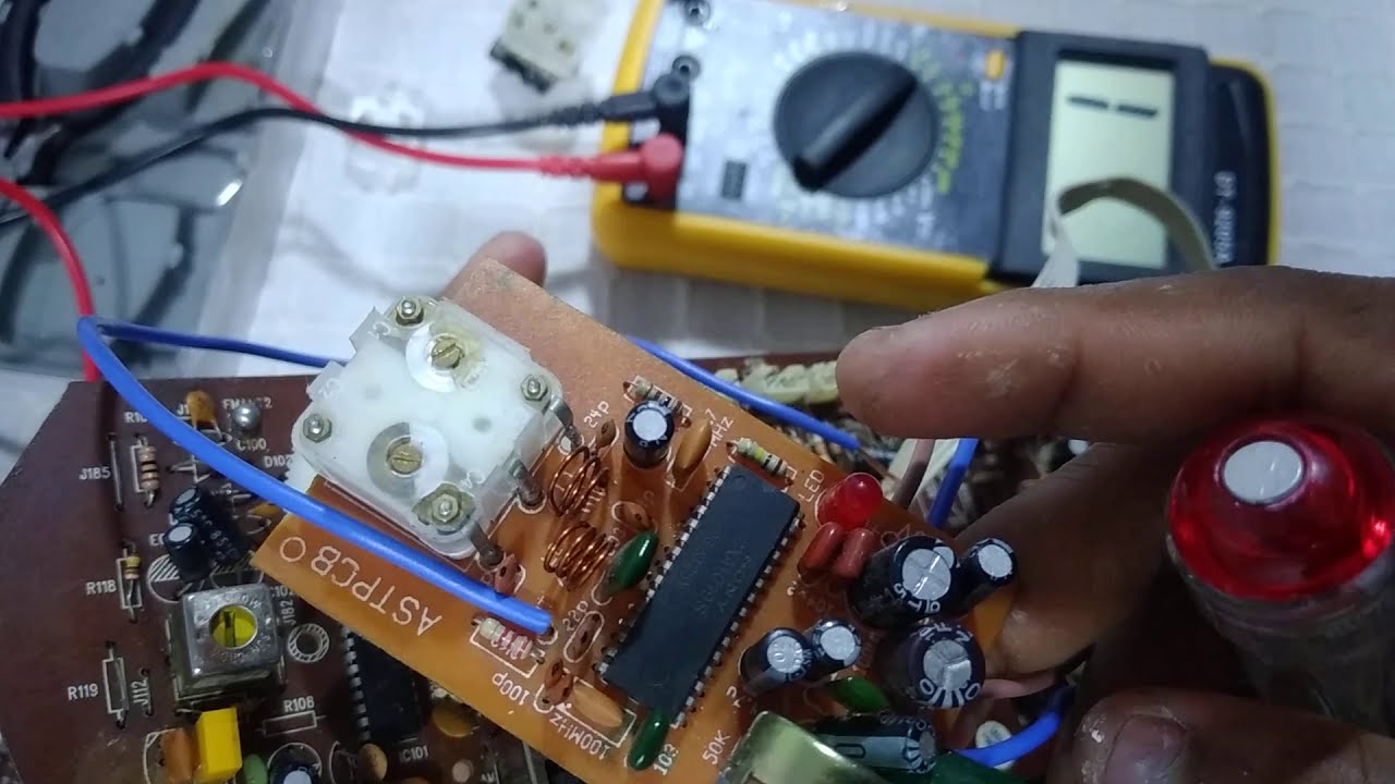 How to find FM tuning capacitor FM side in Sinhala | Radio repair in Sinhala