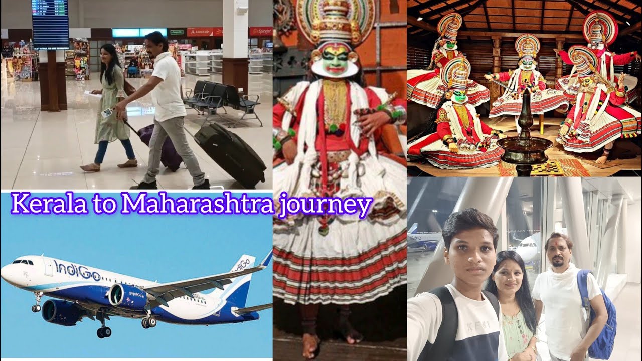 Kochi to Maharashtra journey| International Kerala airport | kochi to Atpadi journey