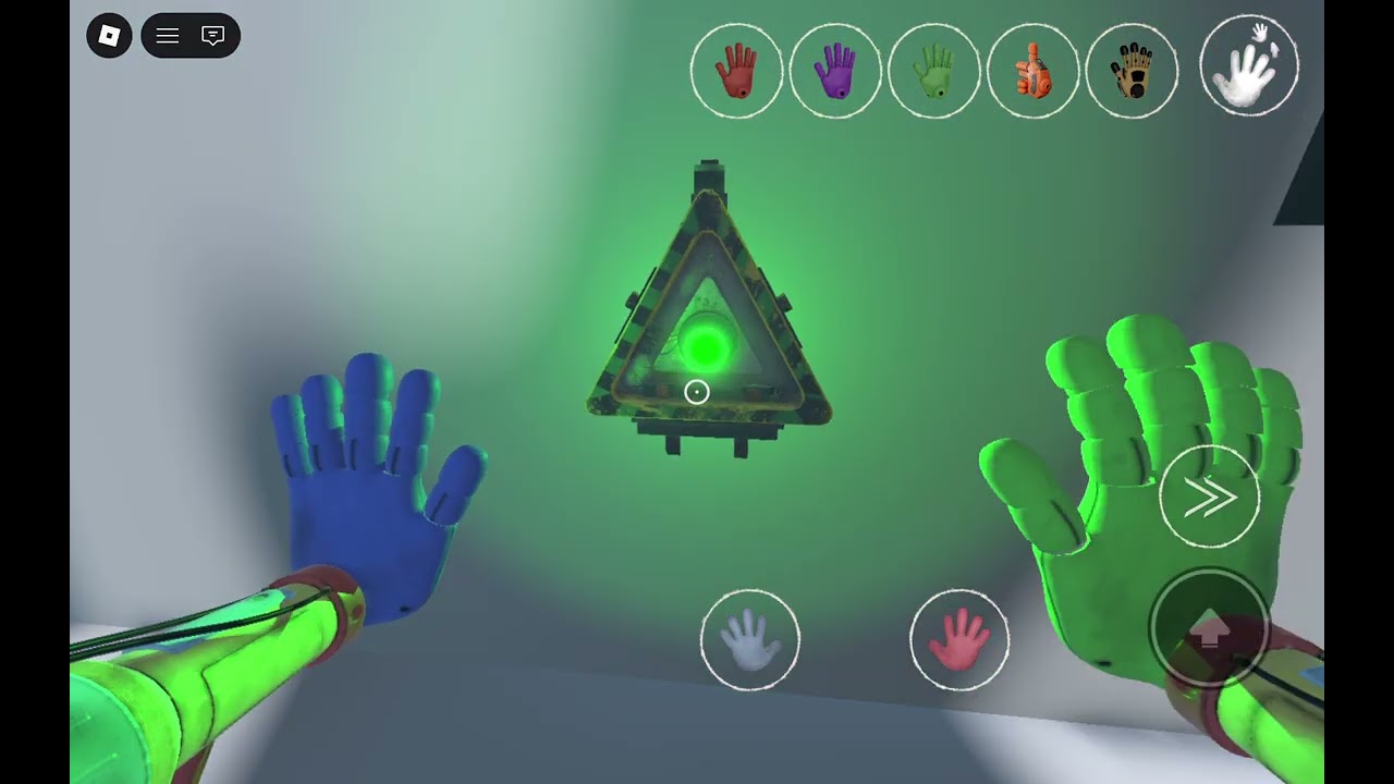 Speed running map one in grab pack test