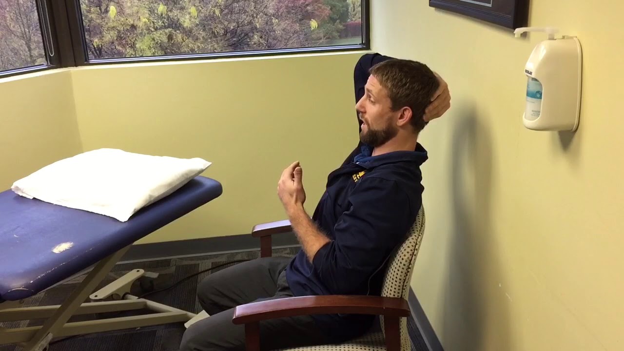 Deep Neck Flexor Activation Seated