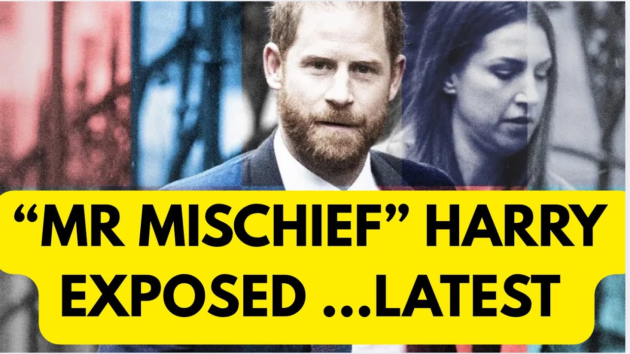 HARRY “MR MISCHIEF “ EXPOSED ..LATEST NEWS #royal #princeharry #meghan 