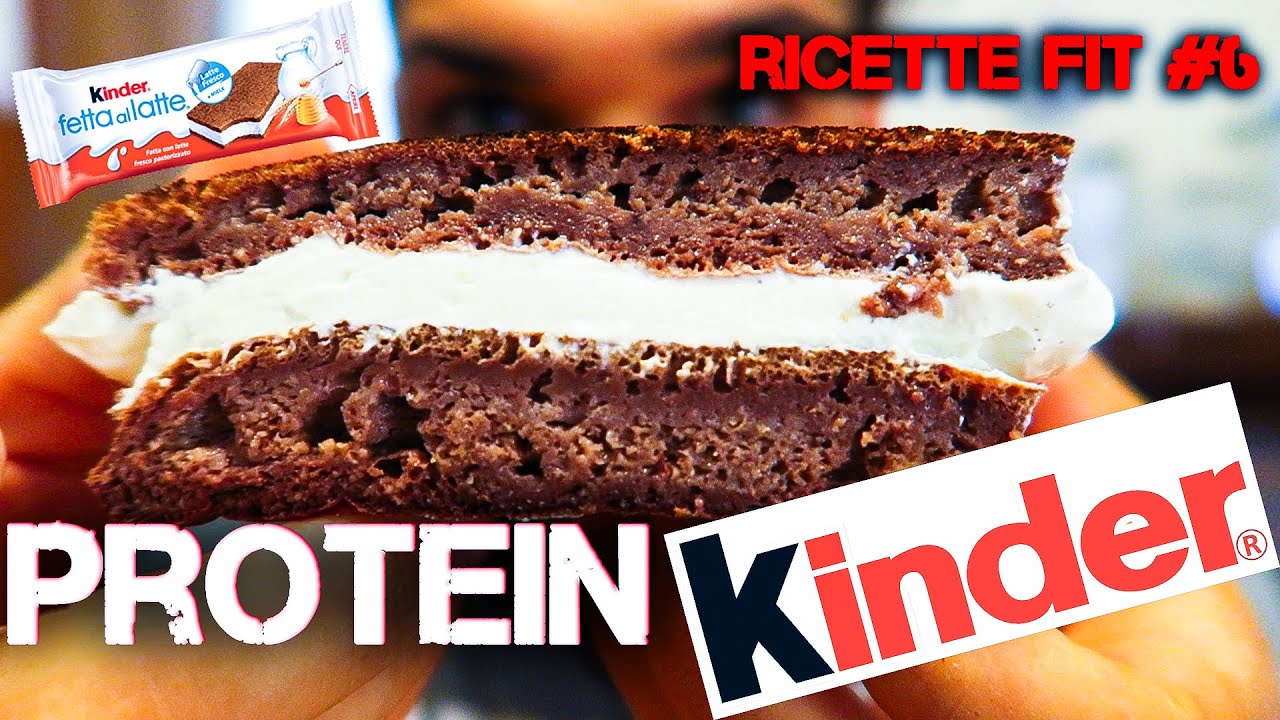 KINDER FETTA AL LATTE PROTEICA | RICETTE FIT #7