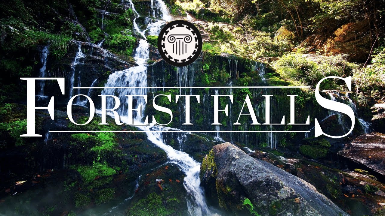 Мирный водопад 🌲💦   Звуки водопада в лесу