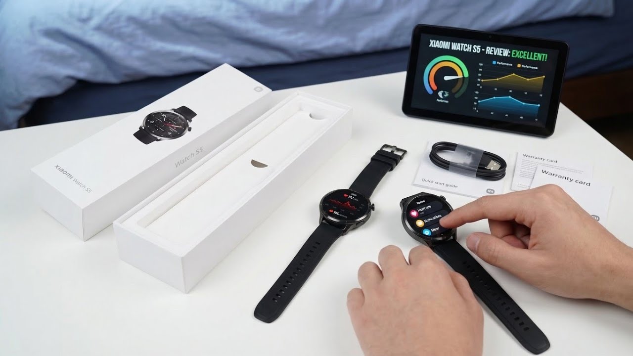 Подробный обзор и распаковка Xiaomi Watch S5!