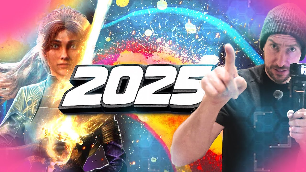 Die 10 BESTEN Spiele des JAHRES 2025...als VLOG