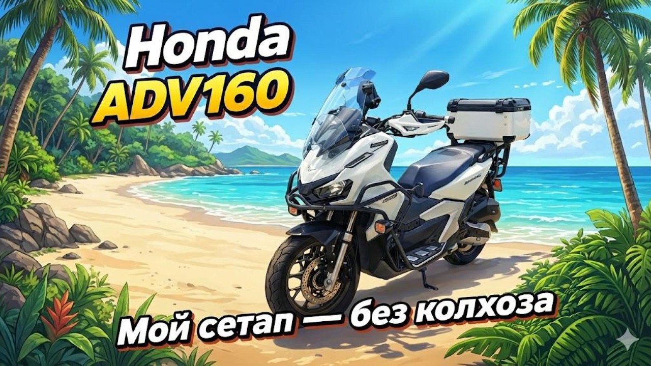 Лучшие аксессуары для Honda ADV160 — мой сетап