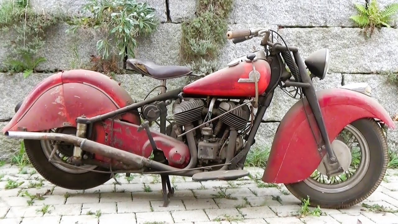 1946 Indian Chief - Amazing barn find, Walkaround with details