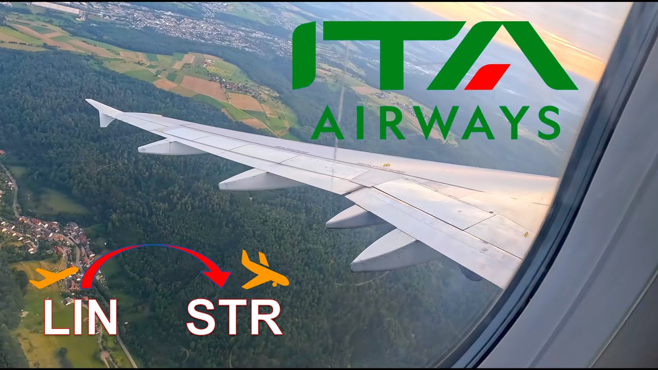 🇮🇹✈️ FULL FLIGHT Milan Linate → Stuttgart | ITA Airways Airbus A320 | My Journey Home!