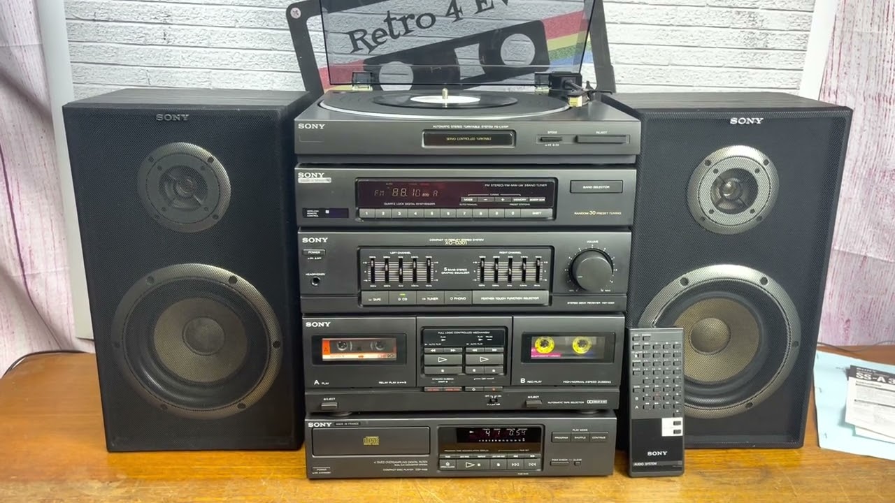 1989 Sony XO-D301 HIfi Demo