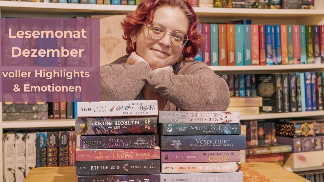 Lesemonat Dezember 2025 📚✨ | Viele Bücher, Highlights & ganz viel Gefühl