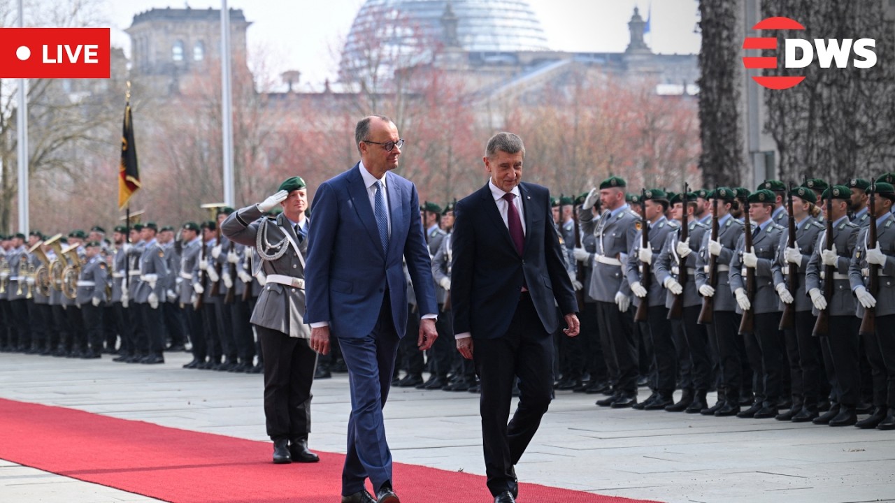 LIVE: German Chancellor Merz and Czech PM Babi&scaron; Joint Media Briefing in Berlin | AC1G