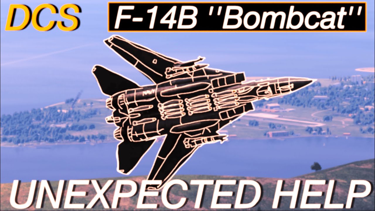 DCS: F-14B ''Bombcat'' | UNEXPECTED HELP | 4K