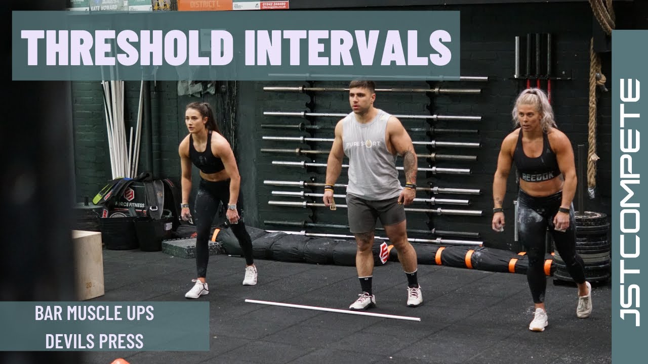 CrossFit Thresholds - Bar muscle ups + Devils Press | Reggie Fasa, Ella Wilkinson and Tayla Howe