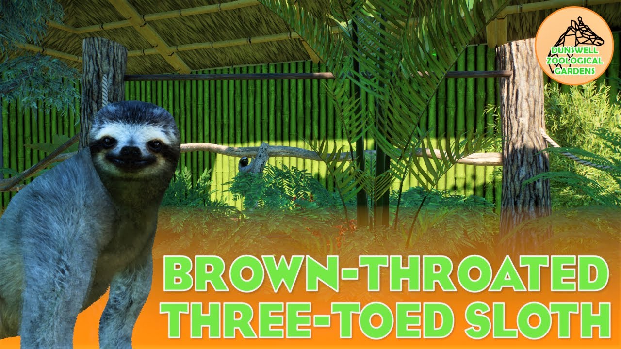 THE CURSE OF THE SLOTH! || EP17 || DUNSWELL ZOO || PLANET ZOO