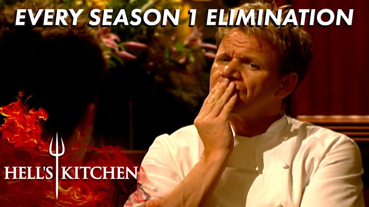 Every Elimination In Season 1 | Hell's Kitchen