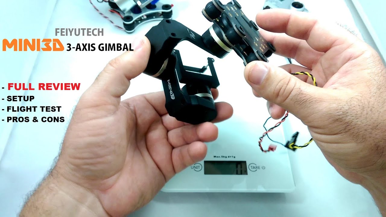 FEIYUTECH MINI 3D Brushless Gimbal Review - [Setup, Flight Test, Pros & Cons]