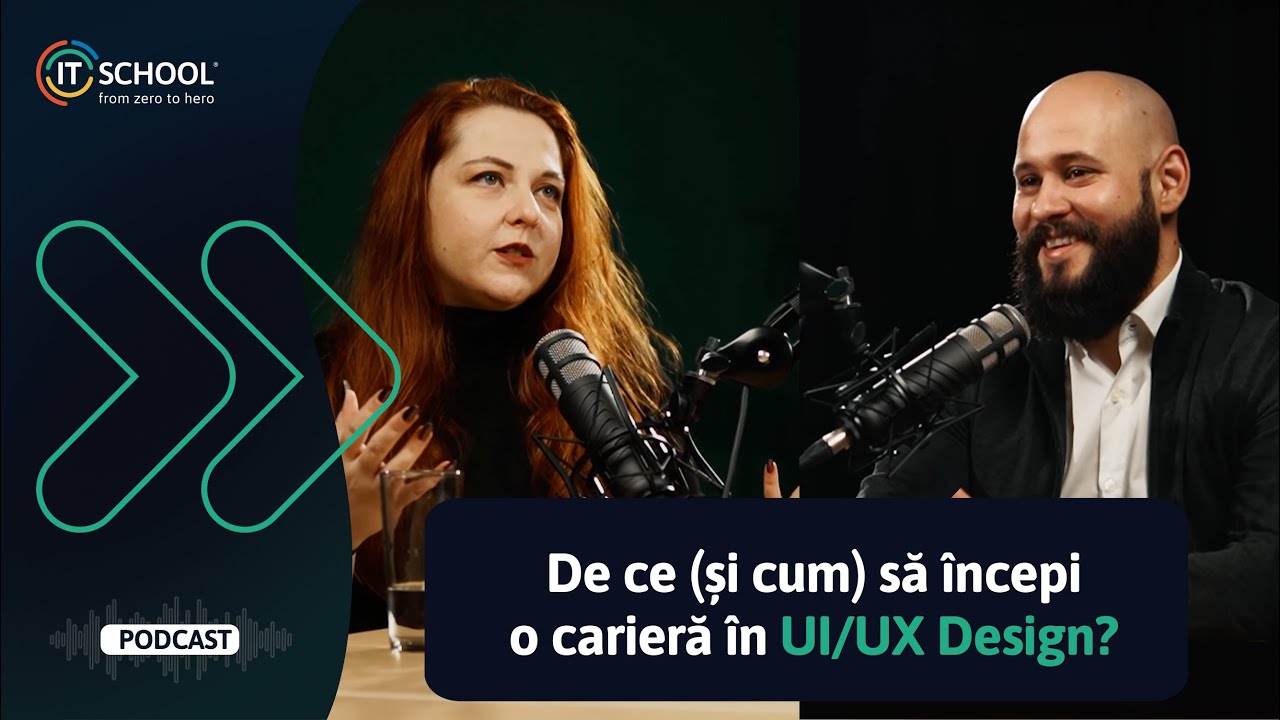 De ce (și cum) să începi o carieră în UI/UX | Află de la un UX Designer cu experiență | #ITSchool