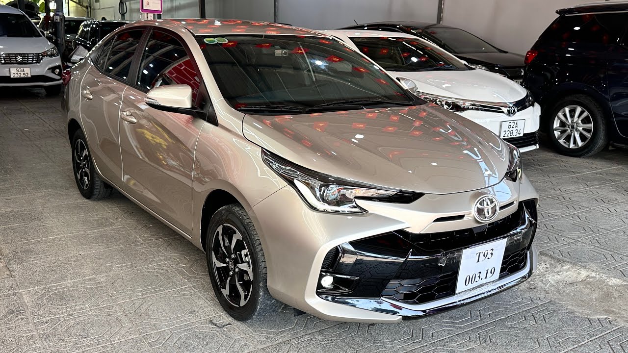Vios e tự động 2025 đi 48 ngàn 1 chủ máy số,keo chỉ và sơn rin tuyệt rất mới 455tr  bảo hành  hãng 