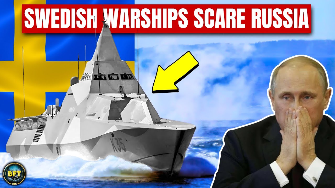 Sweden - Top 10 Most Powerful Warships in the Royal Swedish Navy!