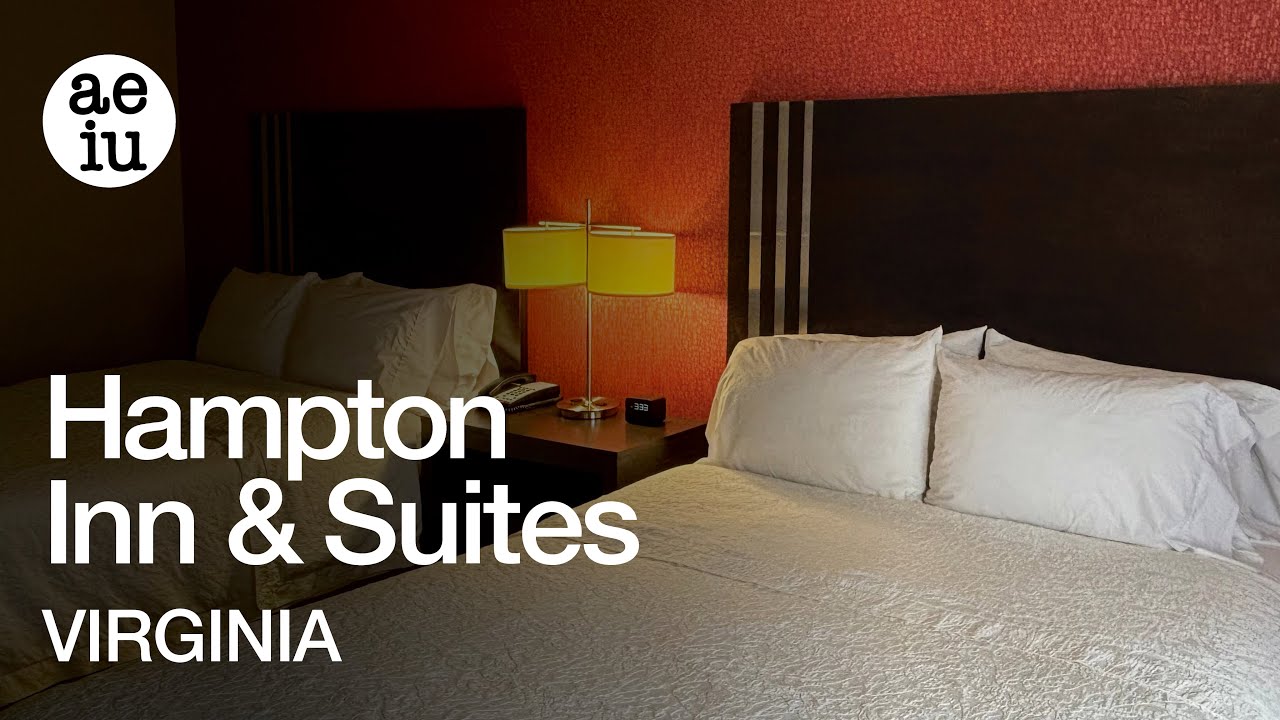 Hotel Room Tour of Hampton Inn Richmond/Glenside by Hilton in Richmond, Virginia
