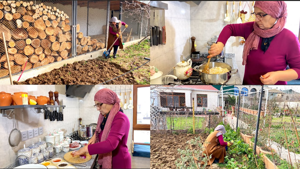 Türkiyə mətbəxindən Kuru fasulye Pilav