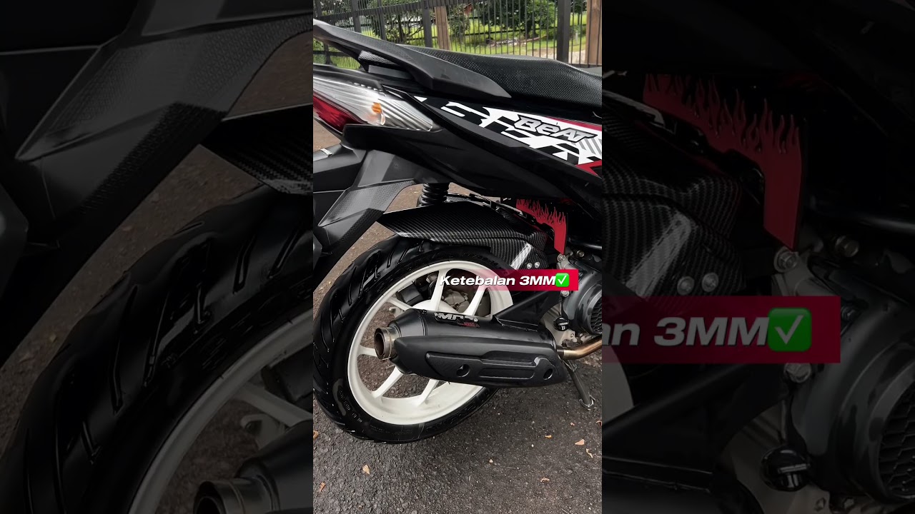 Modifikasi Honda Beat dengan Hugger | Tips 