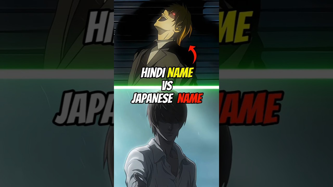Anime Hindi Name is Epic. 😂💀