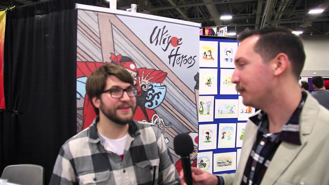 -The Game Room- Interview With Jed Henry of Ukioye Heroes (Salt Lake Comic-Con fan-X 2015)