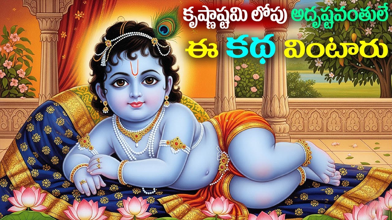 కృష్ణాష్టమి లోపు అదృష్టవంతులు మాత్రమే ఈ కథ వింటారు ||