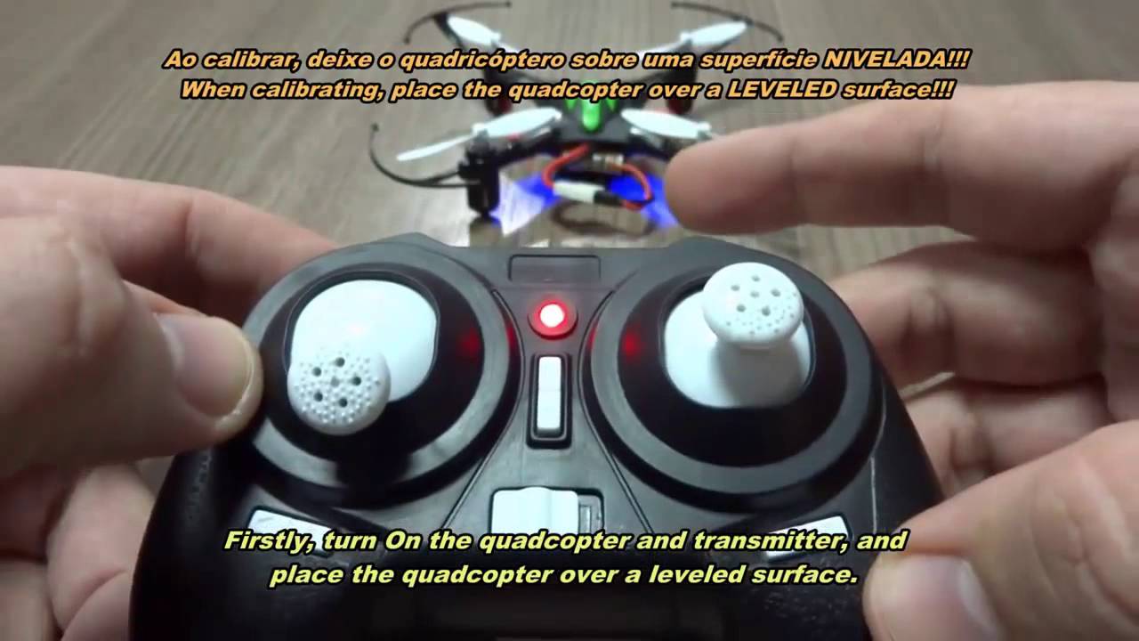 Drone H8 mini configuração e instruções