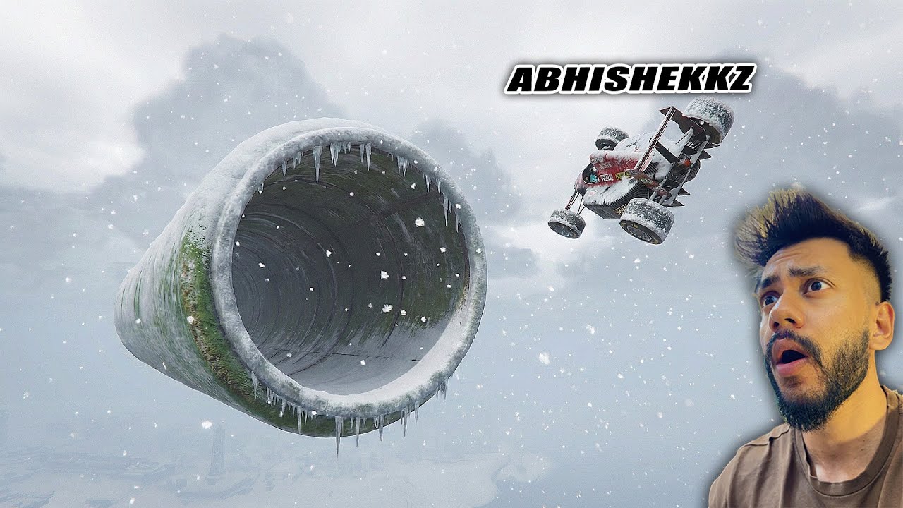 WINTER SNOW MAKE THIS PARKOUR EXTREMELY HARD | GTA 5 PARKOUR RECE