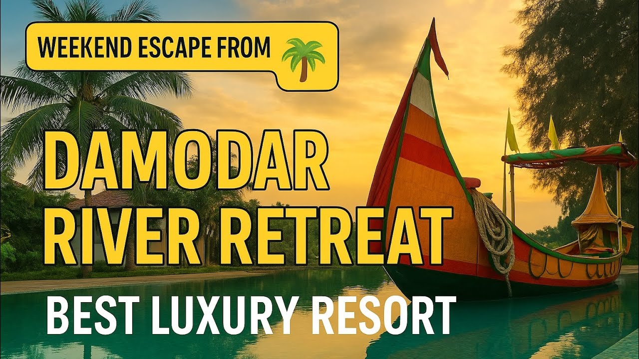 DAMODAR RIVER RETREAT | BEST LUXURY RESORT NEAR KOLKATA #weekendgetaway #luxuryresorts #travelvlogs