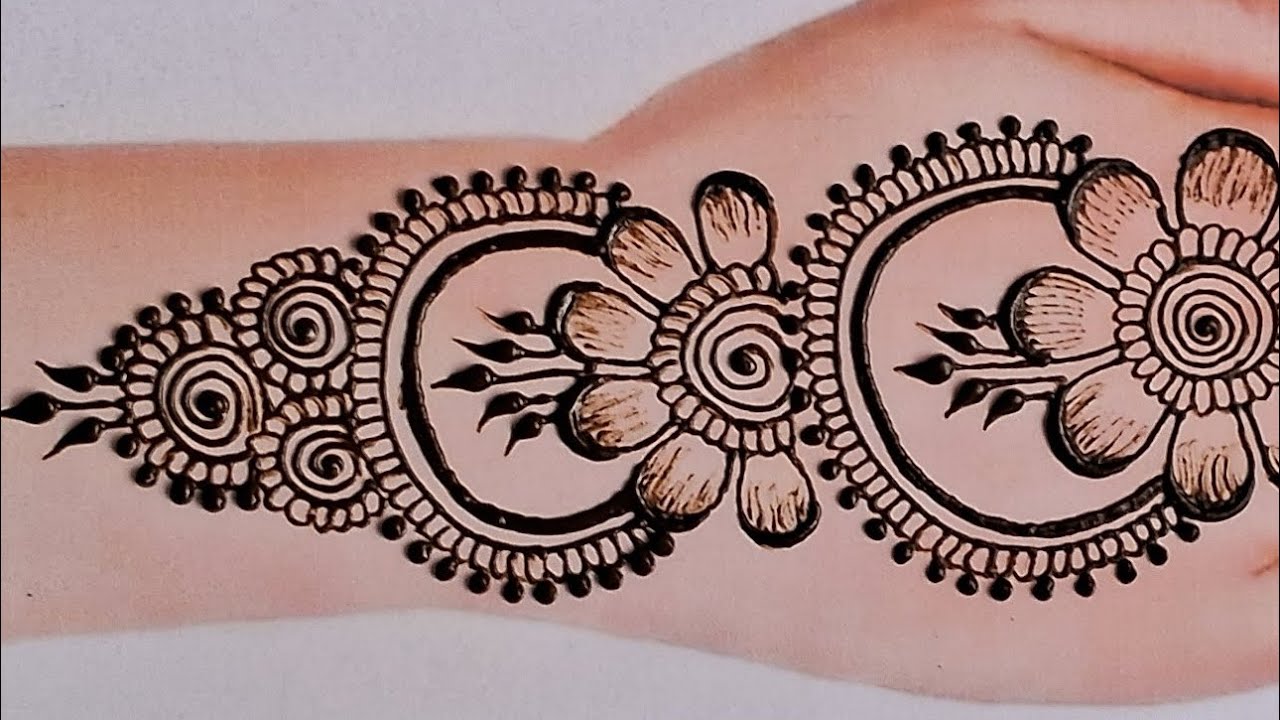 arabic mehndi Simple full hand/ arabic style mehndi design/ unique arabic mehndi Simple design 