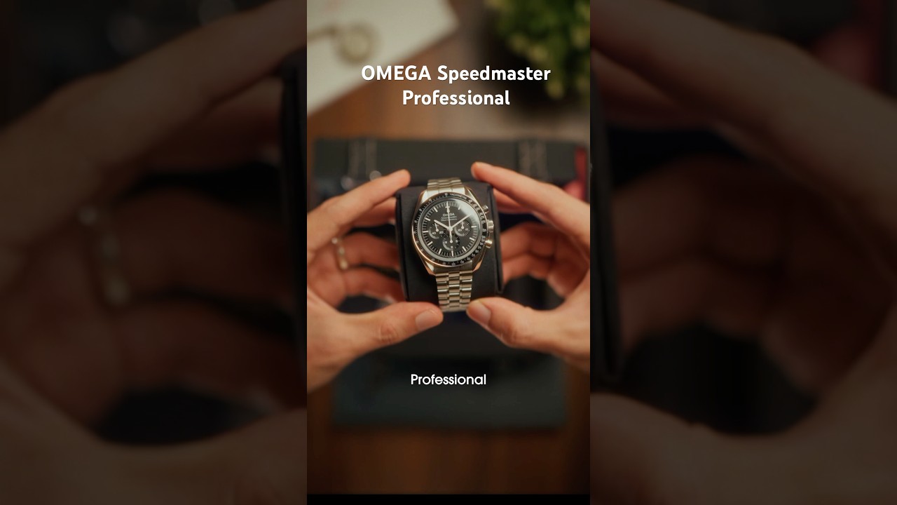 OMEGA Speedmaster Moonwatch Professional Sapphire - ICONIC!