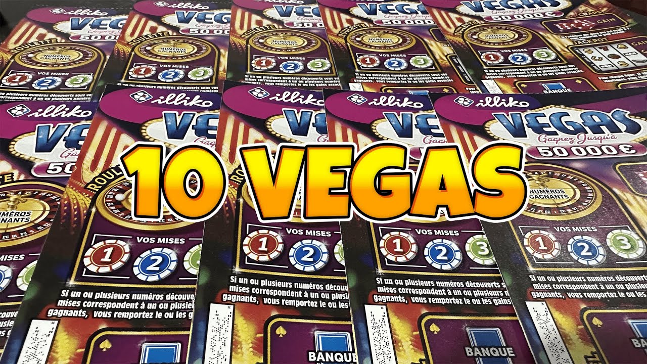 Grattage du mercredi 26 février FDJ ☘️ 10 VEGAS 🌟