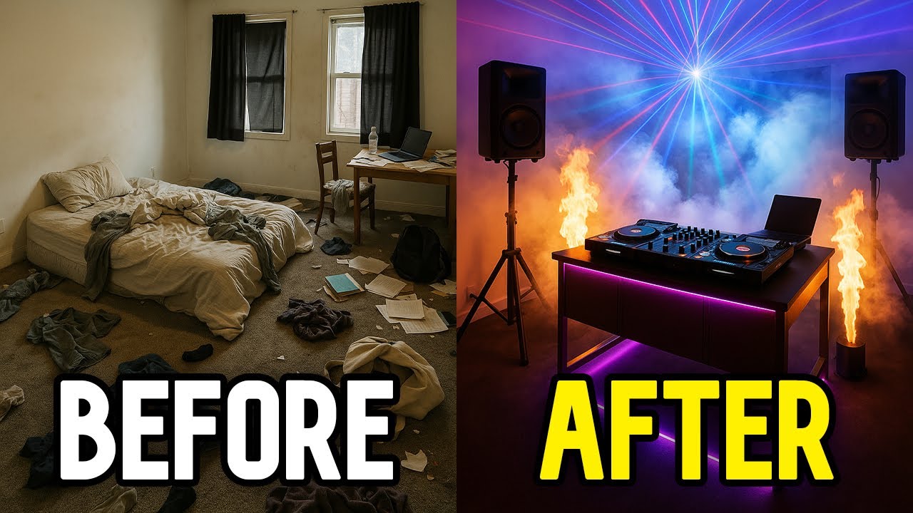 I turned my bedroom into a $30,000 DREAM DJ SETUP!