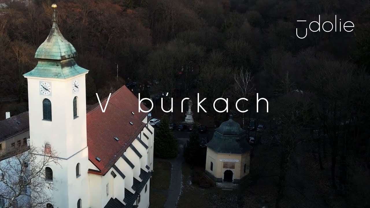 V búrkach