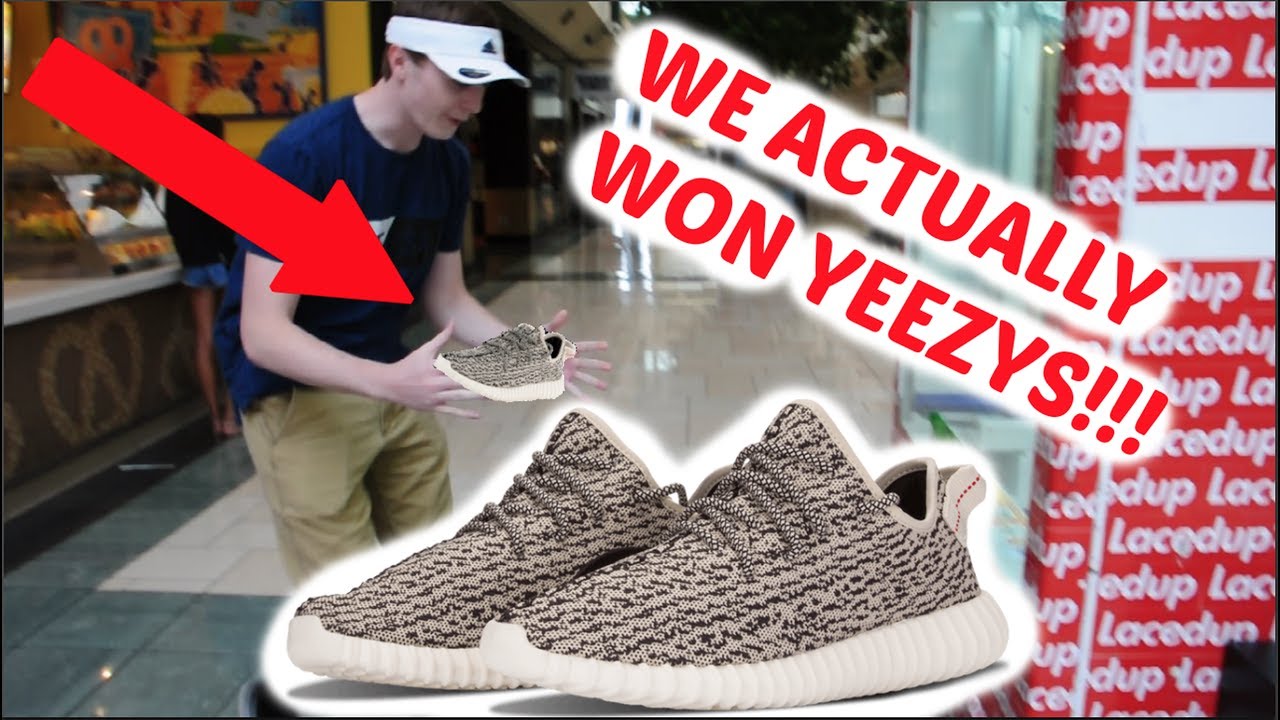WE ACTUALLY WON YEEZYS