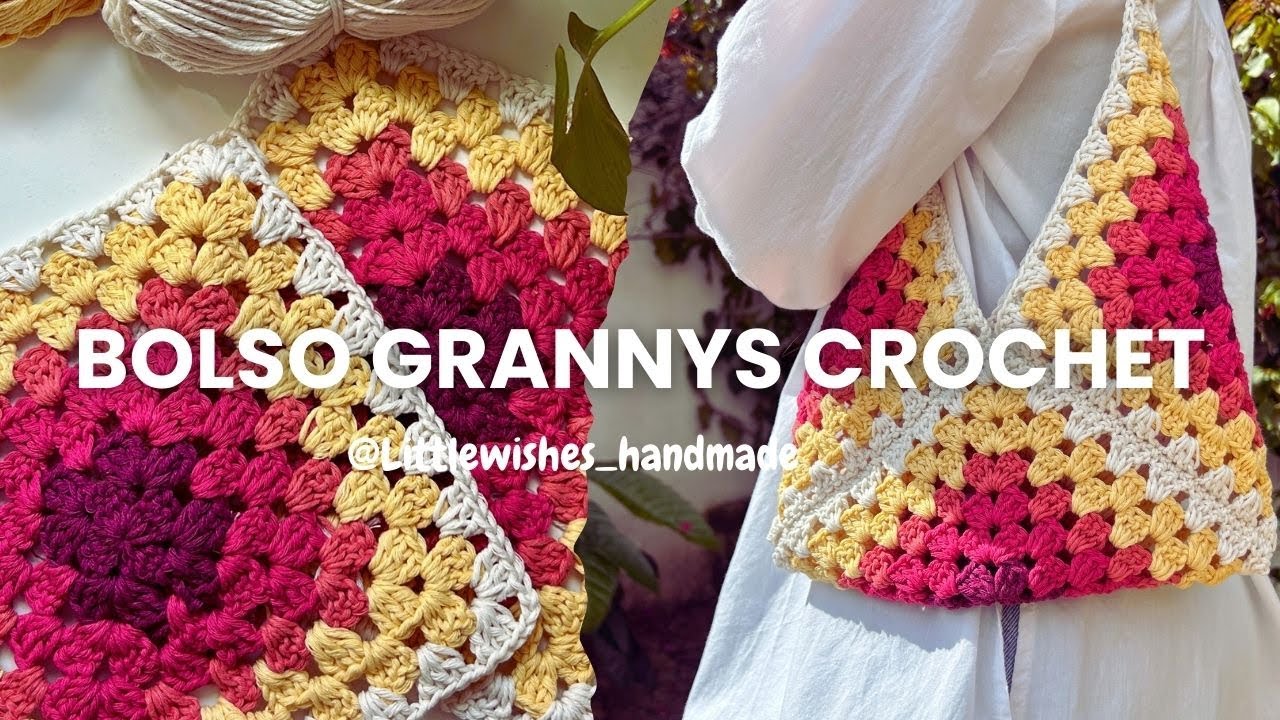 Tutorial: Bolso Grannys CROCHET