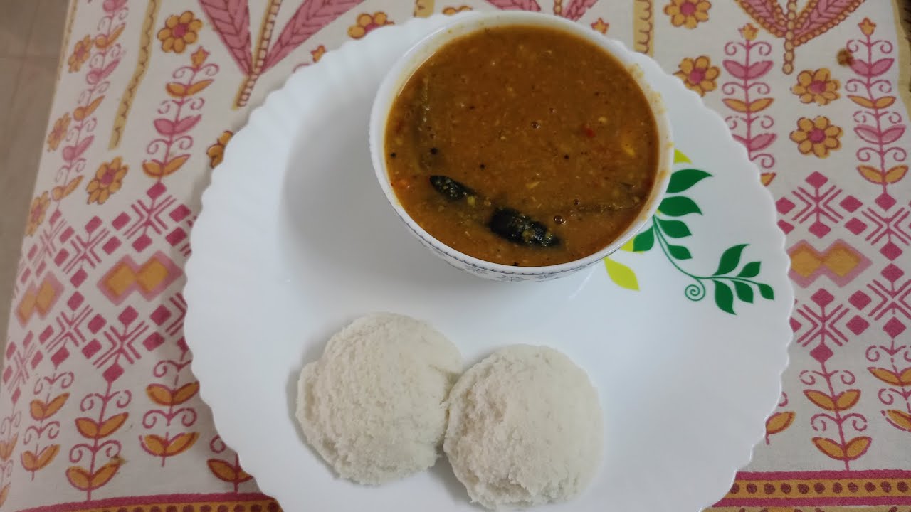 IDLI SAMBAR RECIPE IN TAMIL 