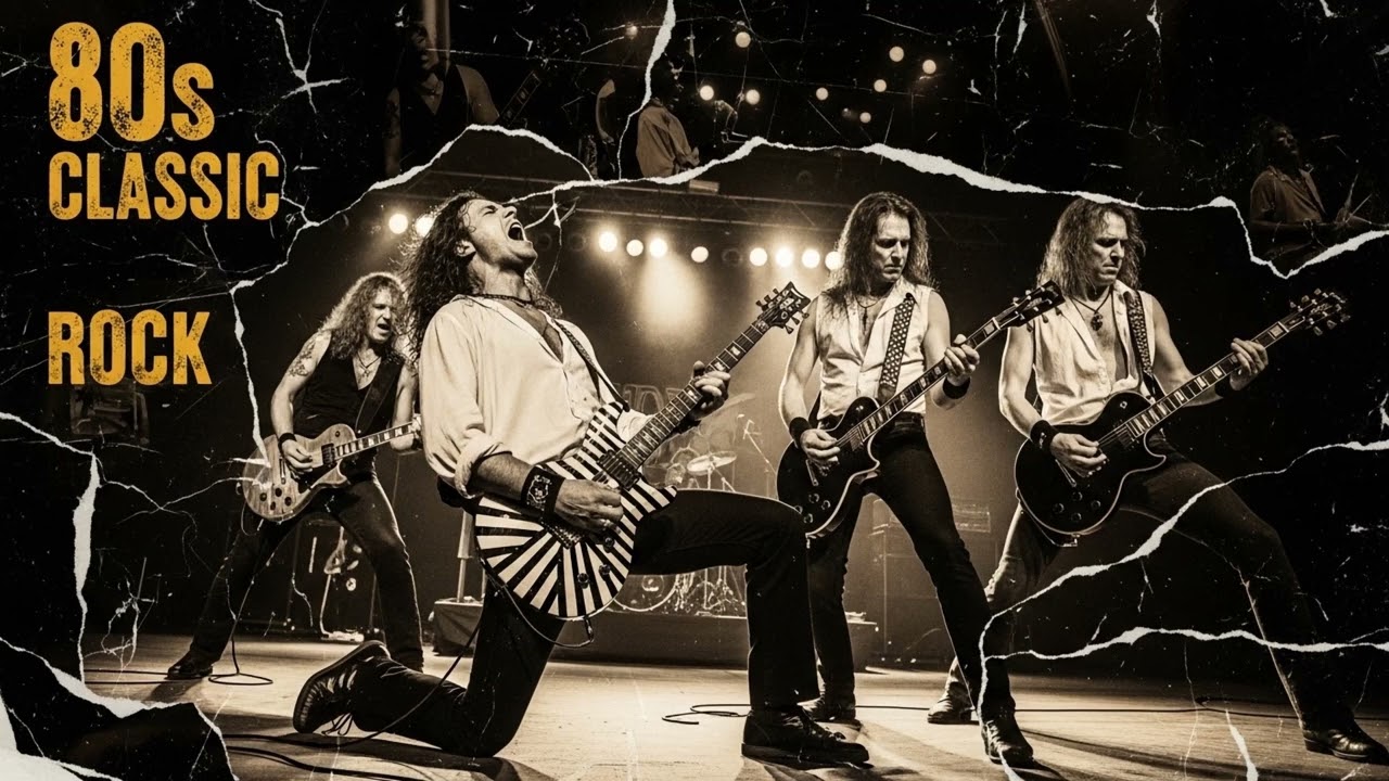 1980s Classic Rock | 2 Hours Nonstop  Driving rock playlist