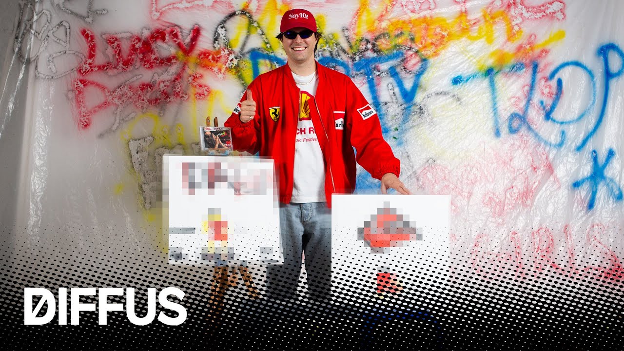 Ferdinand fka Left Boy paint his &bdquo;DIABLO&ldquo; album cover | DIFFUS