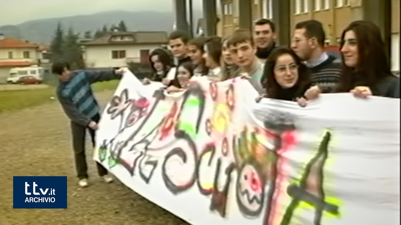 1993: Occupazioni nelle scuole superiori di Città di Castello | TG | Archivio TTV.it