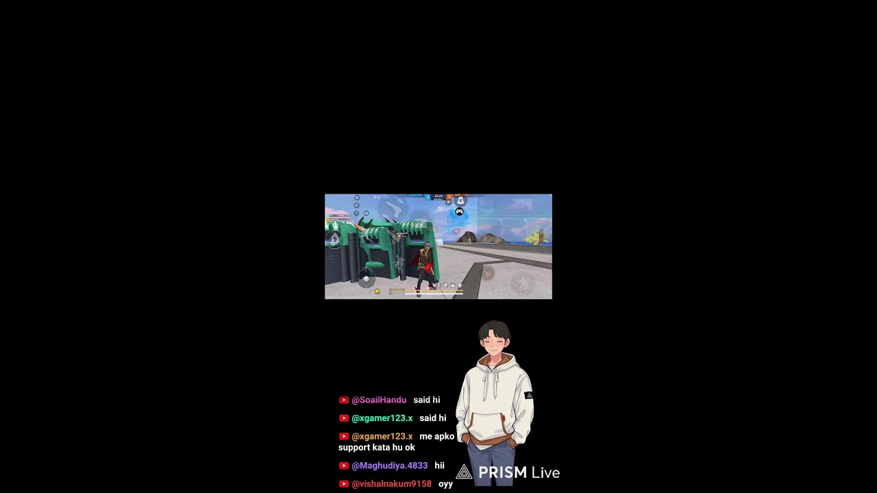 Live streaming of Alone gaming
