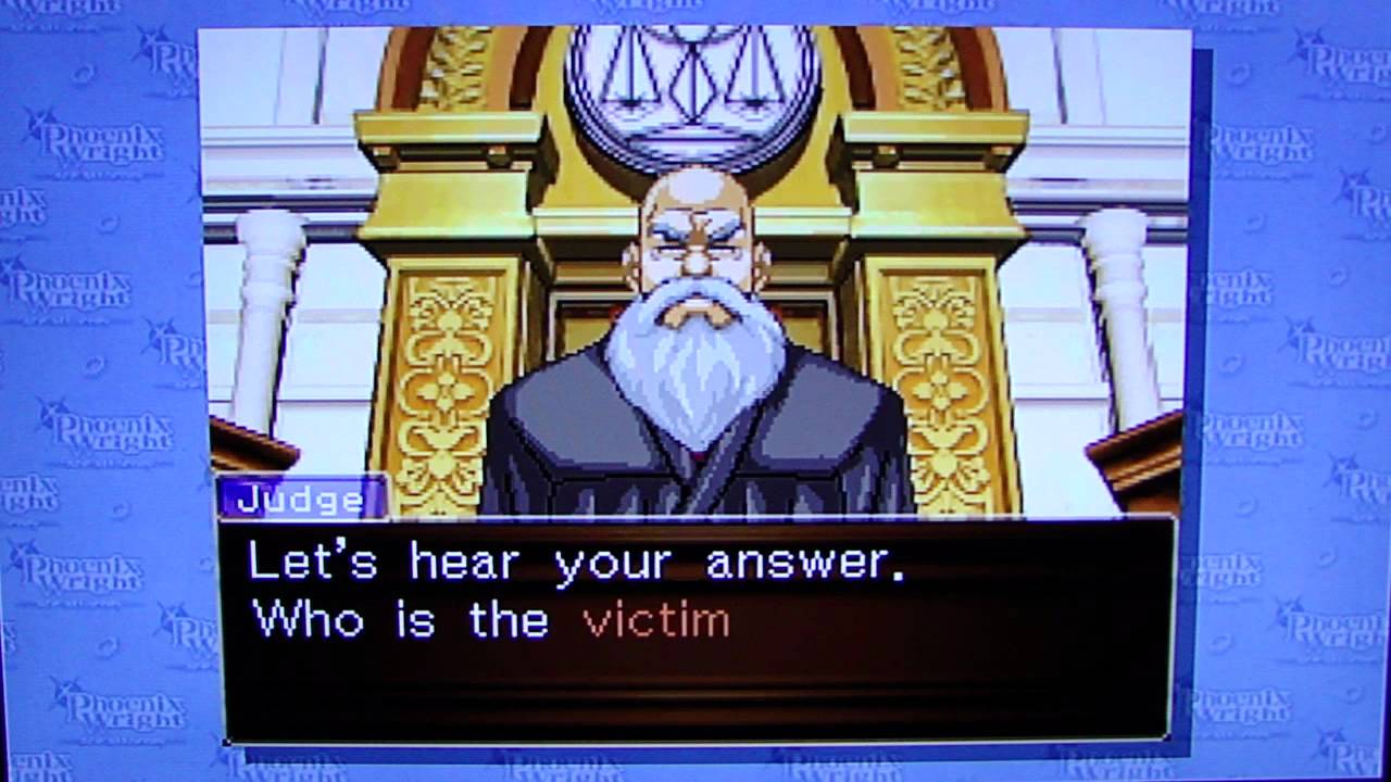 Phoenix Wright: Ace Attorney pt1