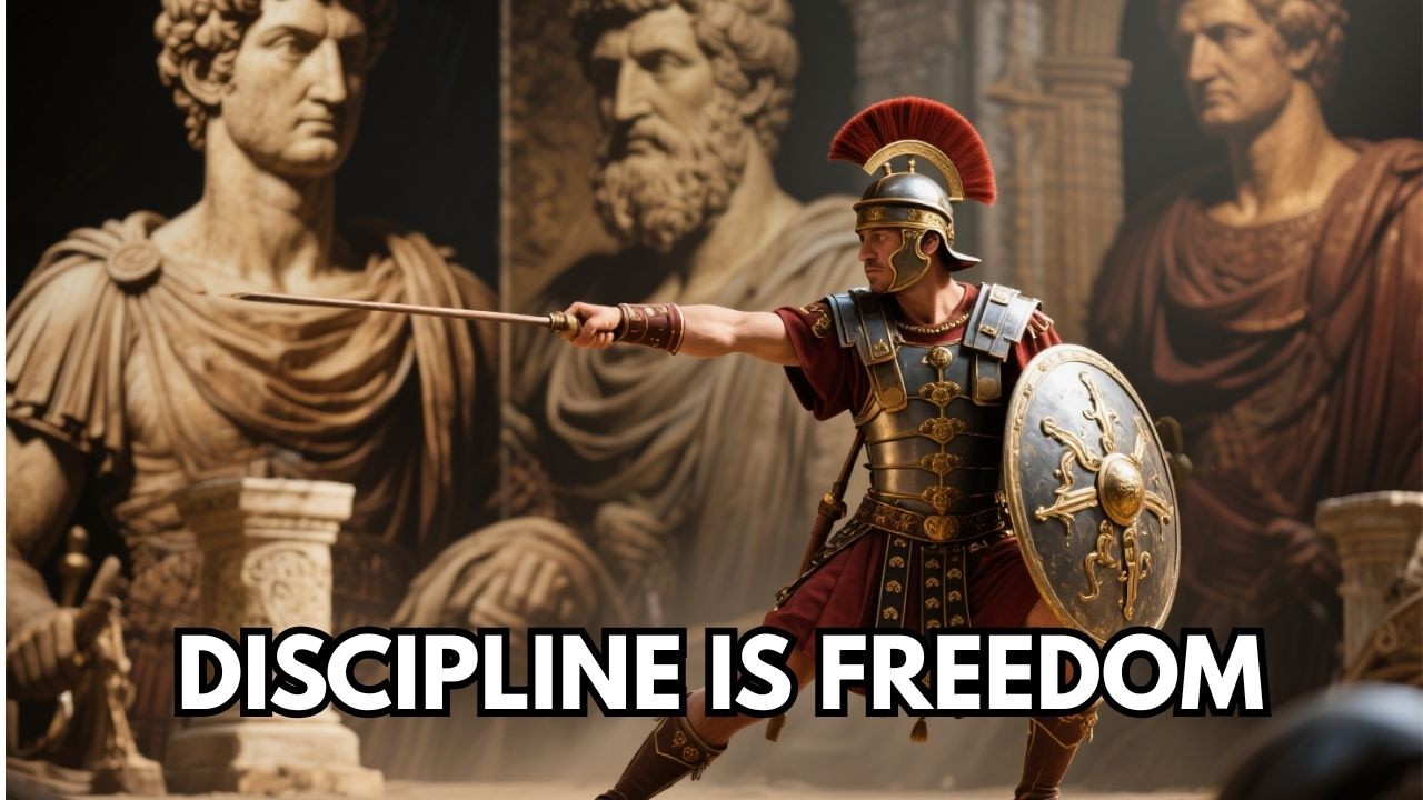 Marcus Aurelius – DISCIPLINE IS FREEDOM
