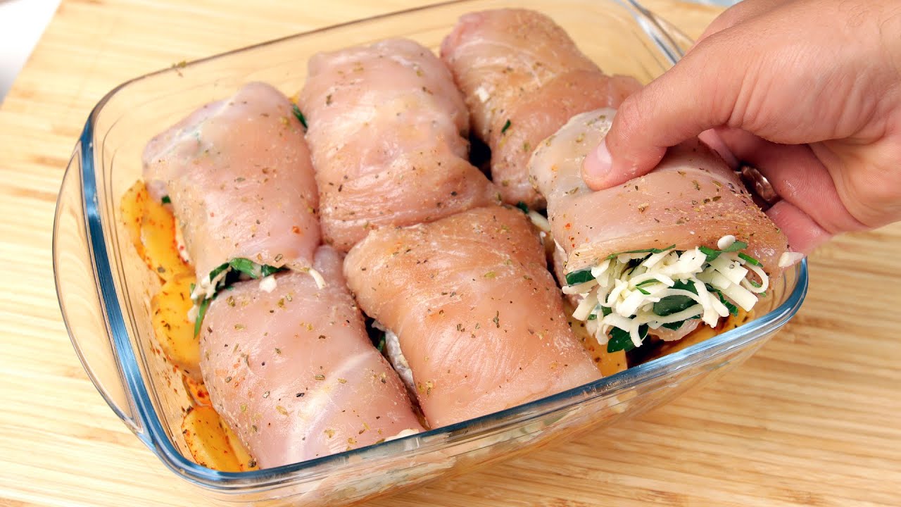 Рецепт из ресторана! Они такие вкусные, что хочется готовить их 2 раза в неделю! 😋😋😋