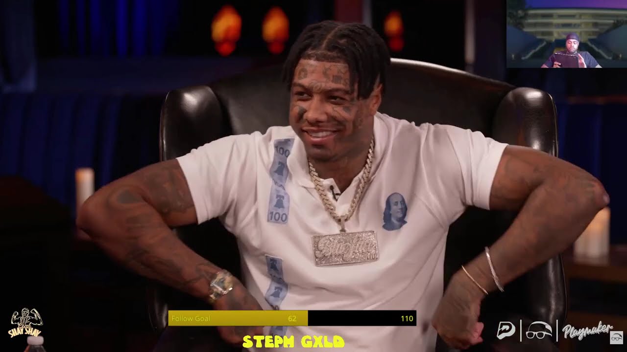 Blueface Opens Up on Club Shay Shay… Football, Face Tats & Life Choices | Reac (Part 1/7)