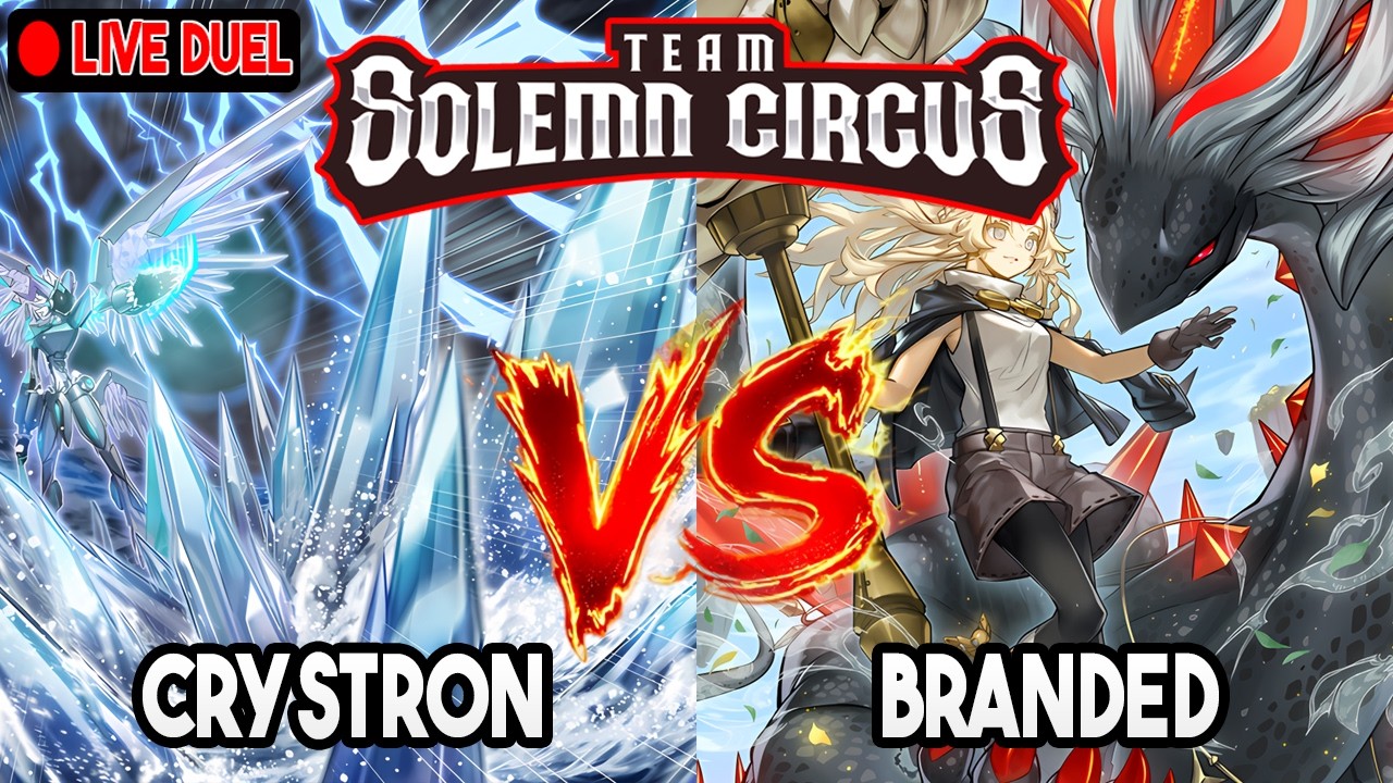 Crystron K9 Vs Branded Despia Yu-Gi-Oh! Locals Feature Match | Live Duel