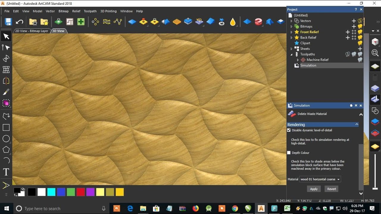 3D Wall texure board